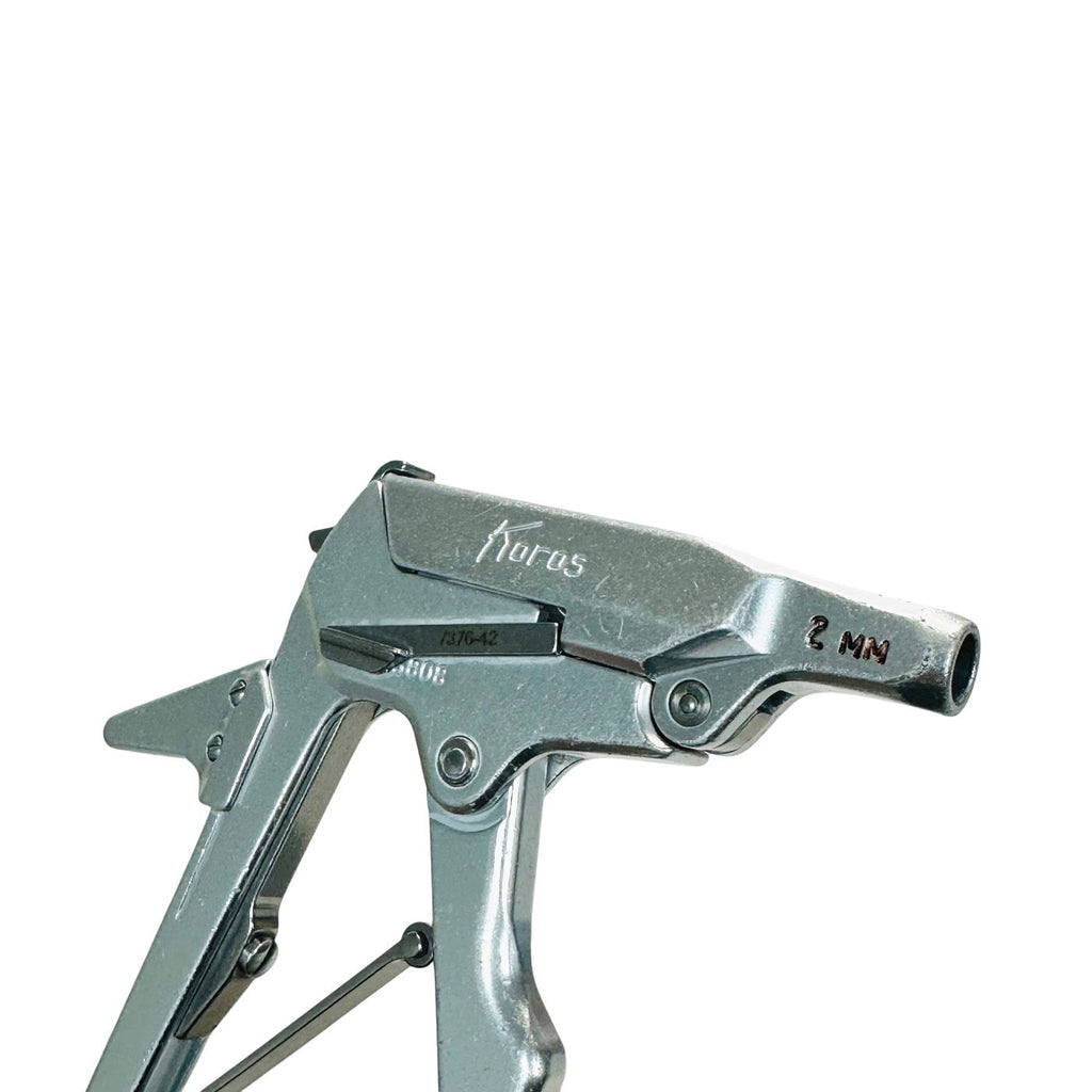 Koros Kerrison Punch Rongeur Handle Rotating 2mm Instrument