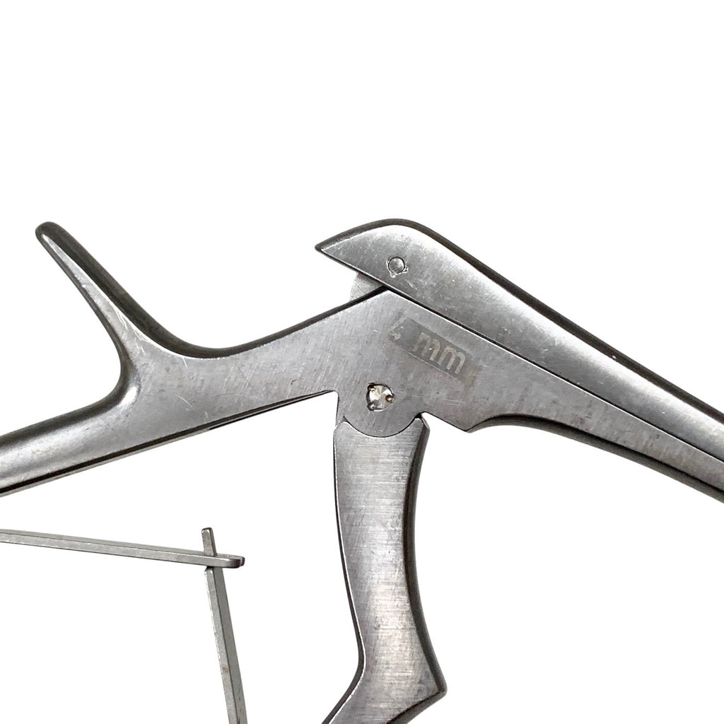 Integra Ruggles RB4894 Kerrison Rongeur 4mm 40° Up 8" Neurosurgical Micro Stealt