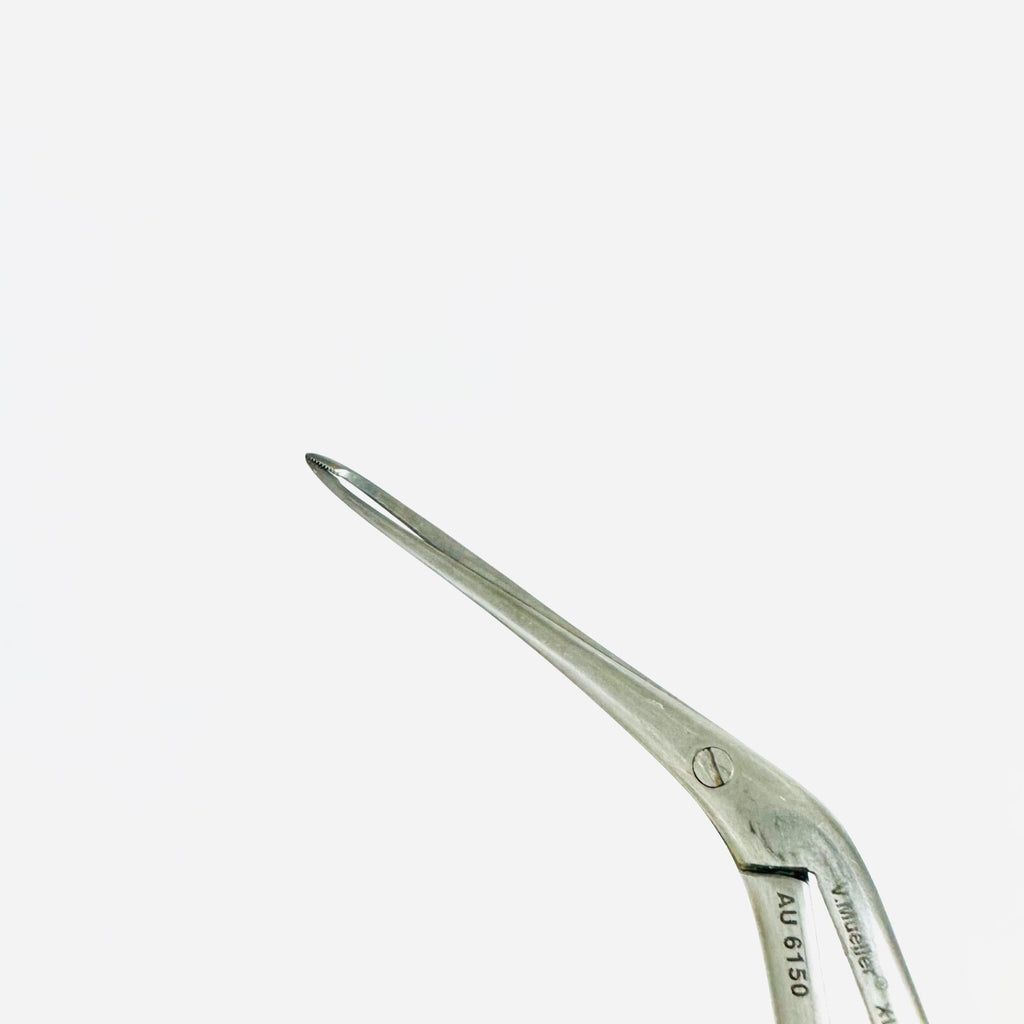 V. Mueller AU6150 Ear Forceps Delicate, Serrated Cup 8 1/2 Inch instrument