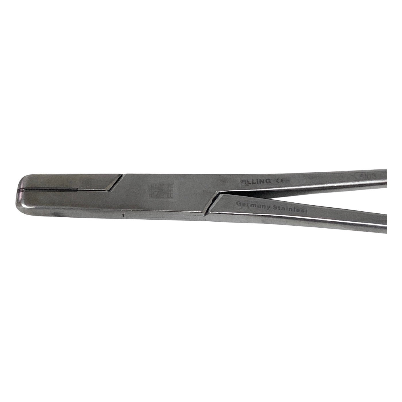 Pilling Ref 34-3030 Berry Sternal Technique Needle Holder, 28 x 6 mm Jaw, 7 3/4"