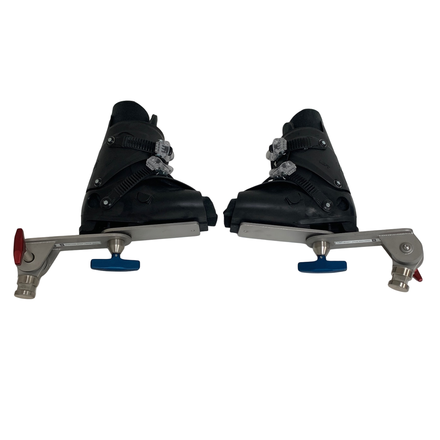 Mizuho OSI REF 5855-864, P-2 RIGHT/LEFT TRACTION BOOT, LARGE, PAIR w/ FOOT PLATE