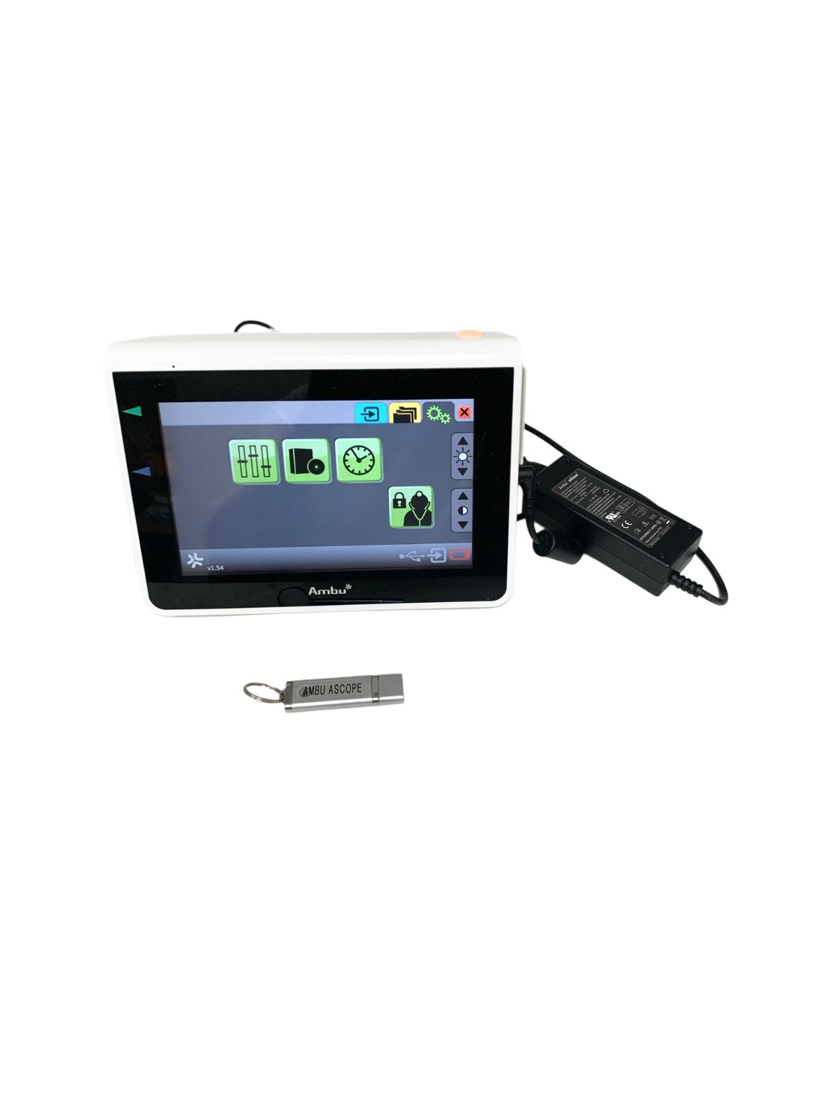 Ambu aView Medical Monitor 405001000 + FSPU0030-REAM Power Supply