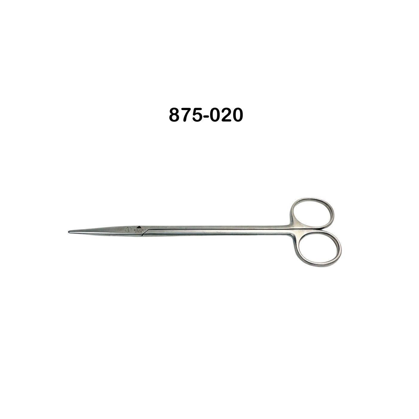 Medtronic 875-020 Metzenbaum Dissecting Scissors, Straight, 7” Instrument