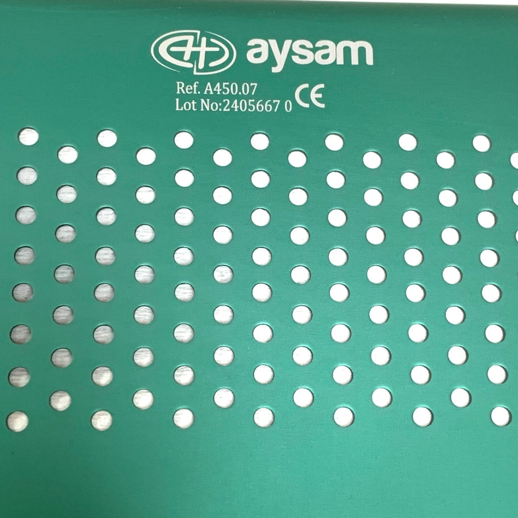 Aysam REF A450.07, Sterilization Case w/ REF AS590.03 Inner Tray