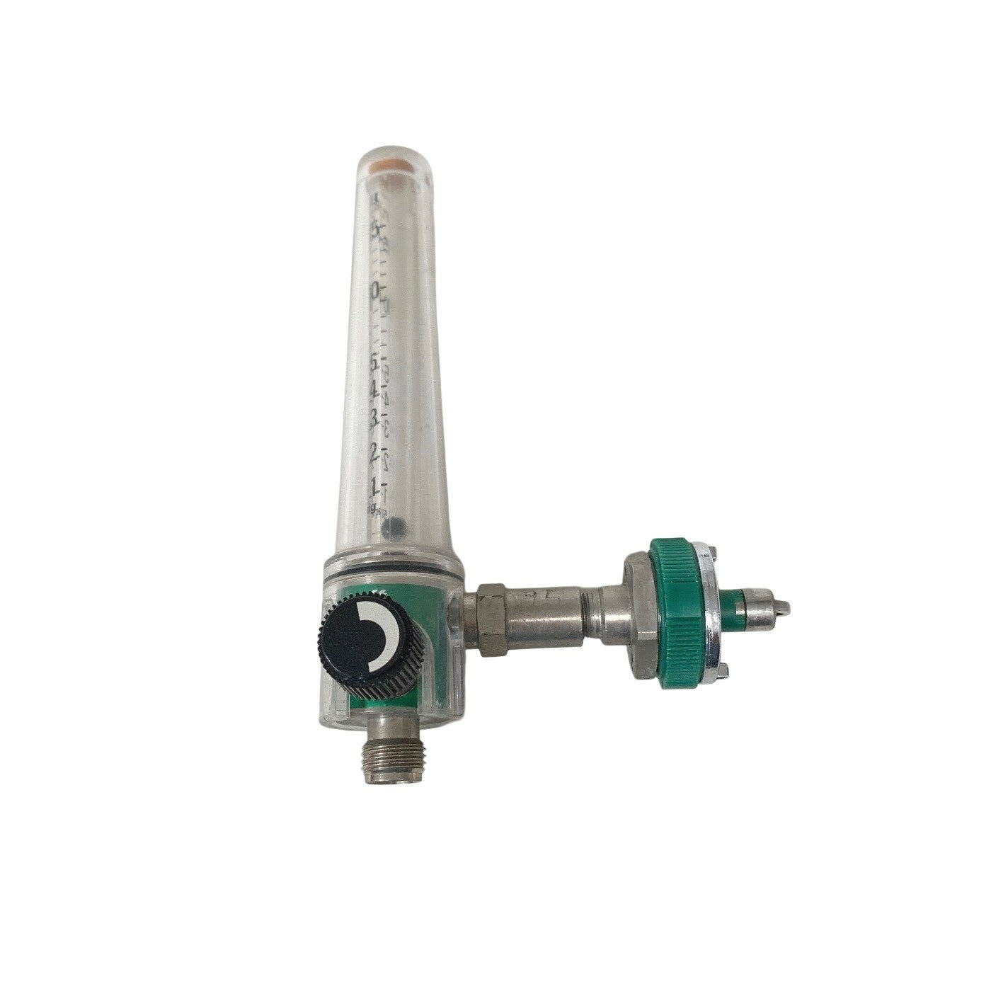 BOC Style Medical Oxygen Flowmeter 0-15 LPM Male Quick Connect O2 Thorpe