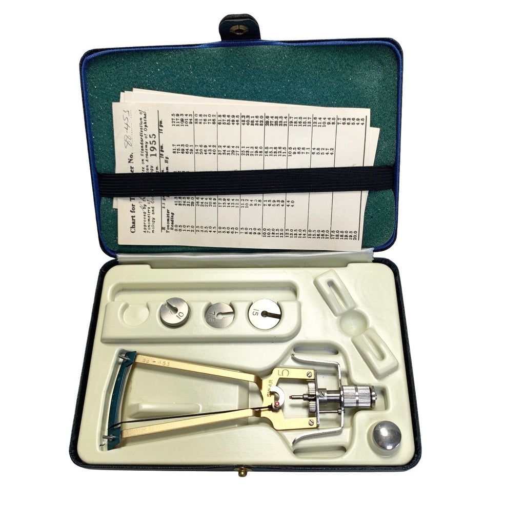 SKLAR REF 88-453, SCHIOTZ TONOMETER WITH CASE