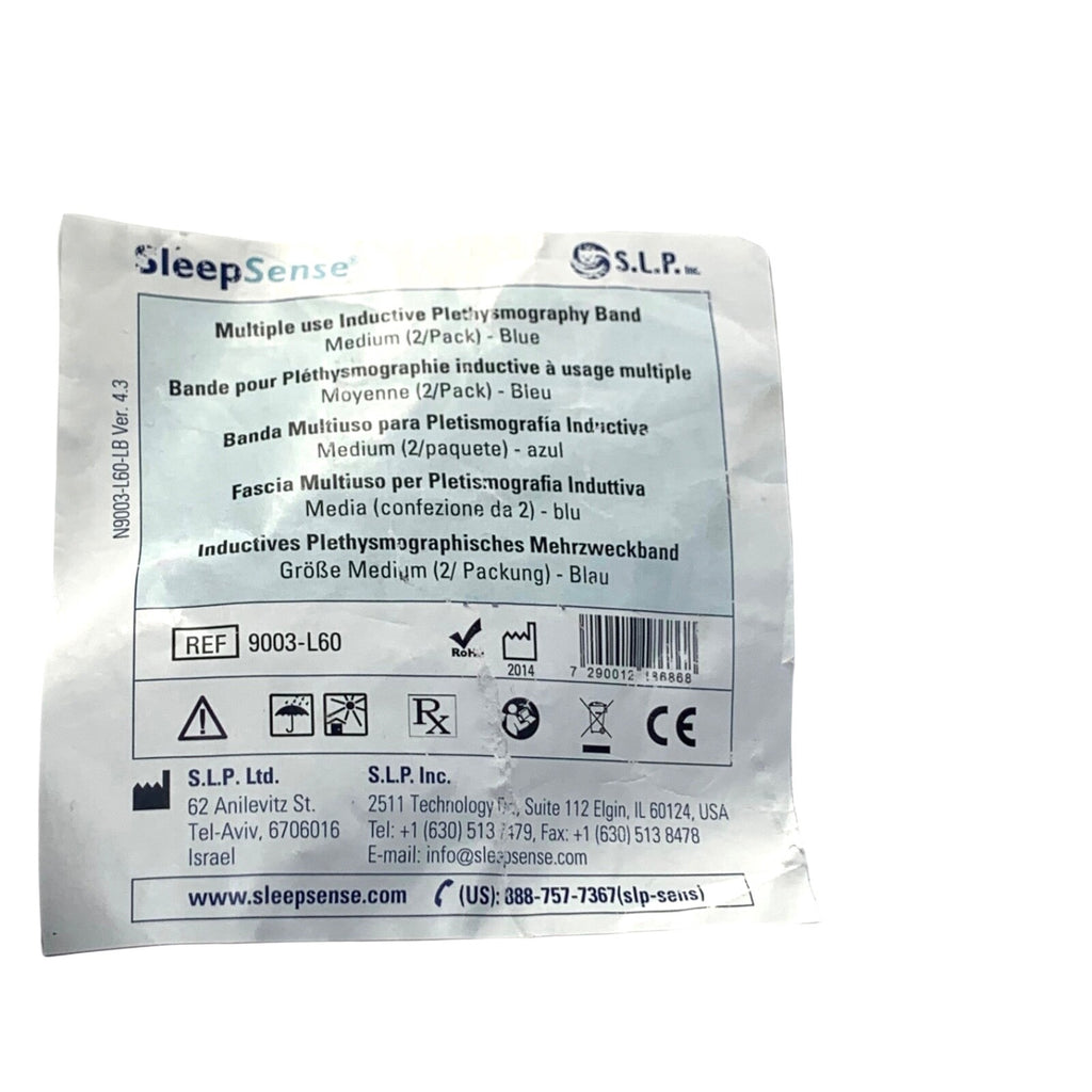 SleepSense REF 9003-L60, Multiple use Plethysmography Band