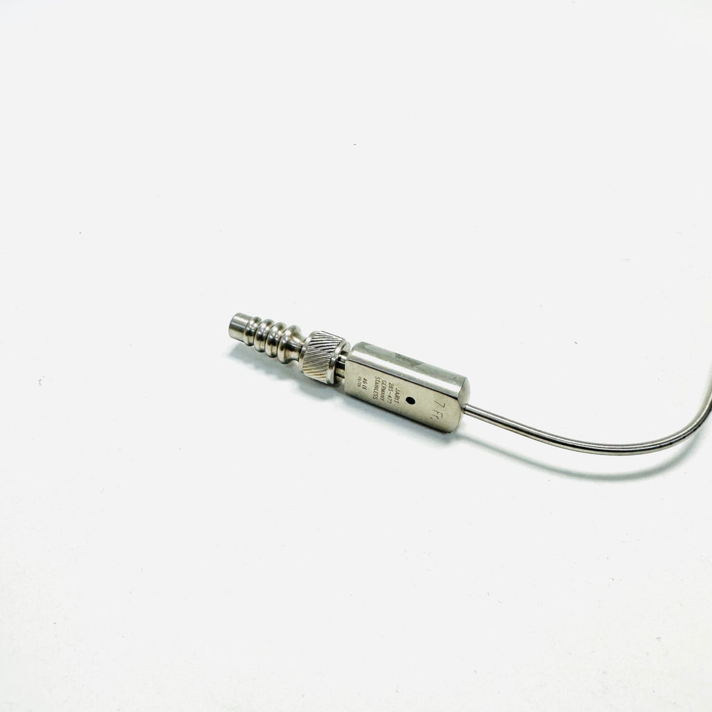 JARIT 285-477  Frazier Suction Tube 7Fr., Angled, 7-1/2" Instrument