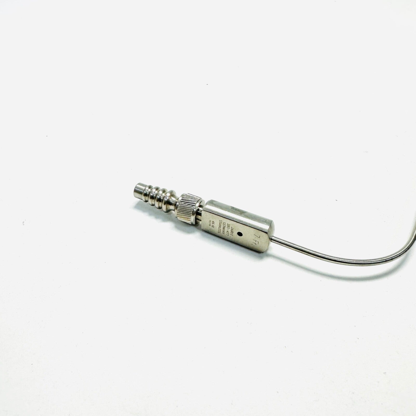 JARIT 285-477  Frazier Suction Tube 7Fr., Angled, 7-1/2" Instrument