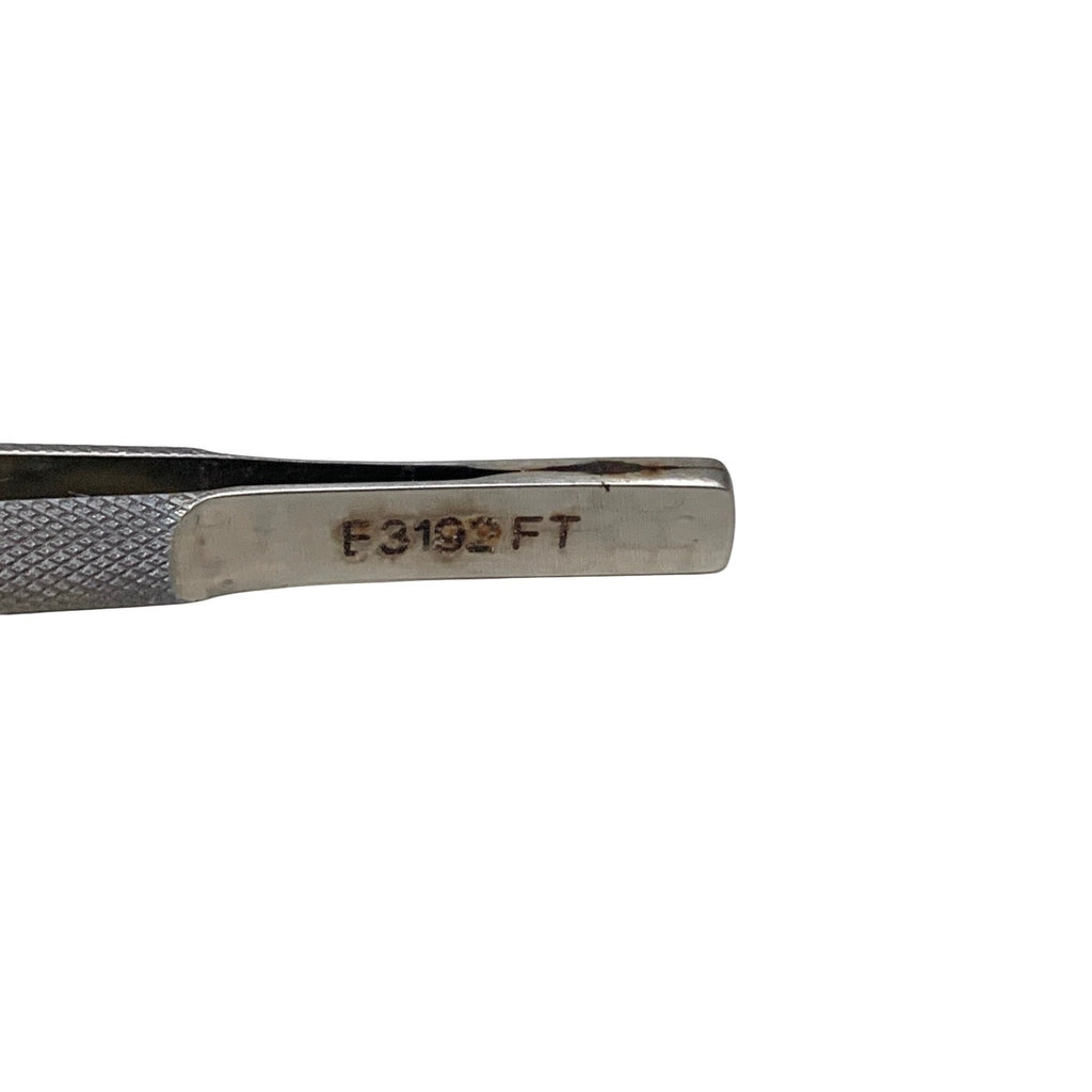 Storz E3192FT Girard Fine Tying Forceps Curved 5mm Platform Ophthalmic Surgical