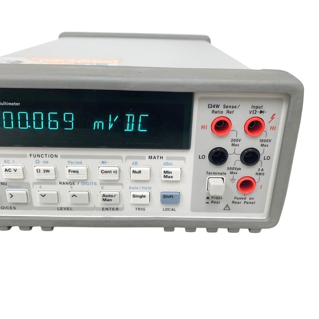 AGILENT REF 34401A, 61/2 Digital Multimeter, 6.5 digit