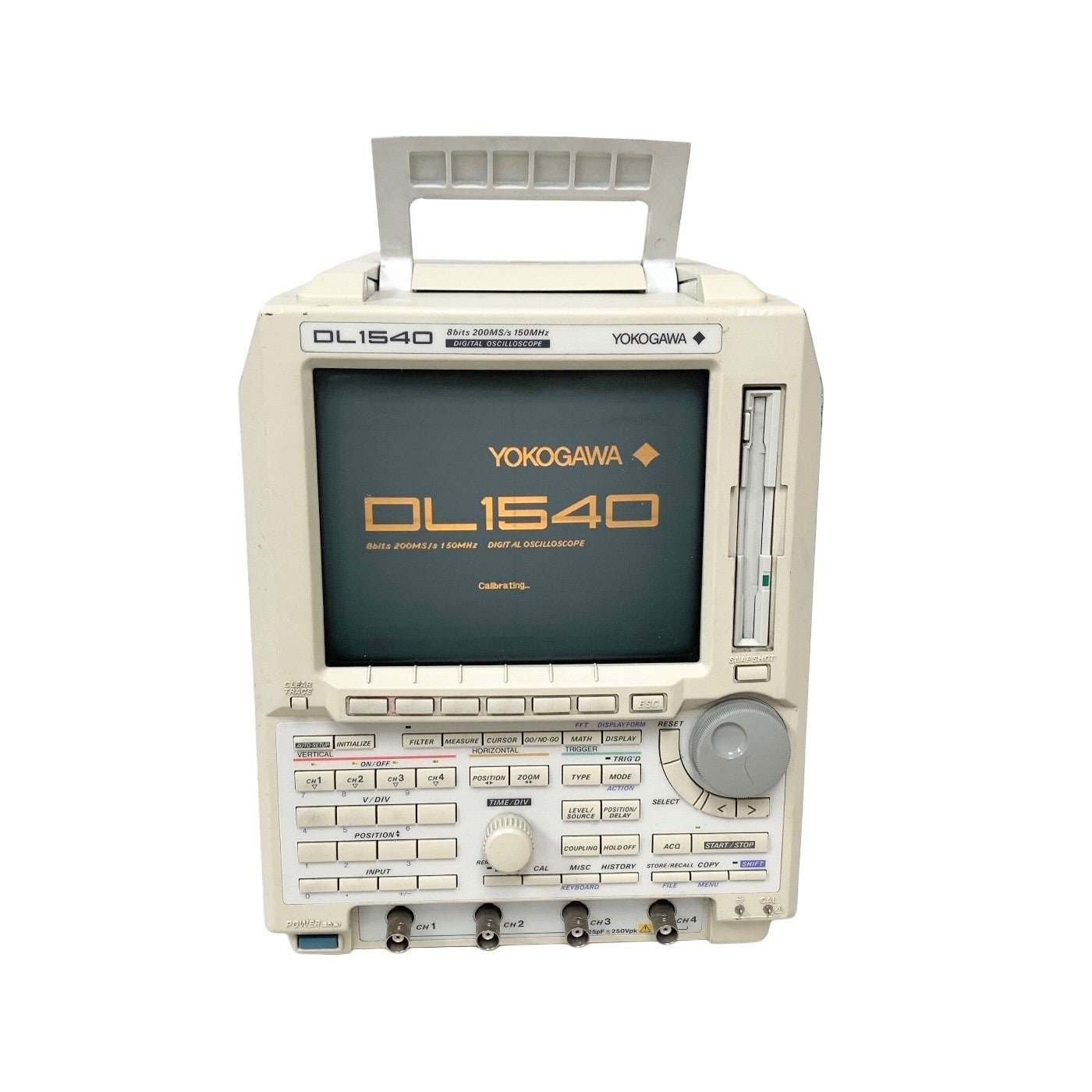 Yokogawa DL1540 Digital Oscilloscope 150MHz 200MS/s 8-bit 4-Channel REF 701510