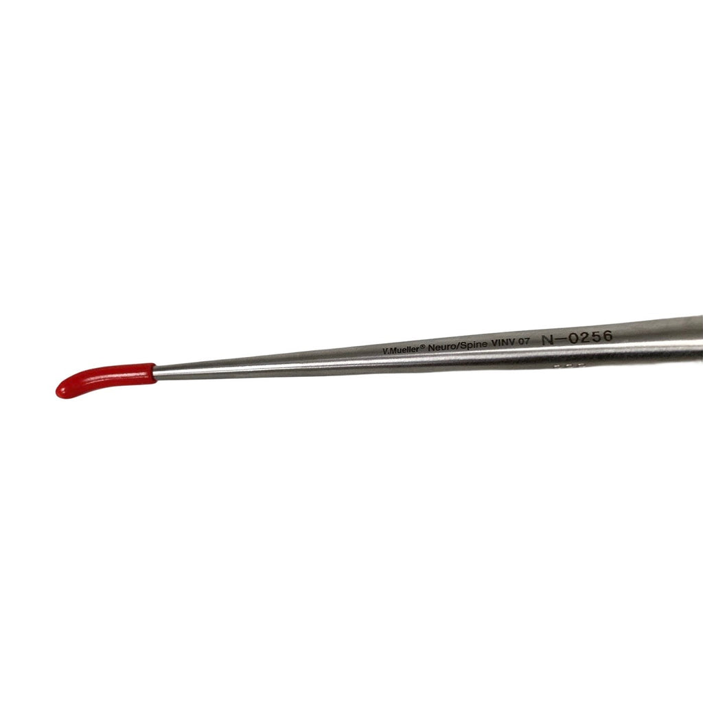 V. Mueller REF N-0256, BRUN CURETTE ANGLED, SIZE 3-0 OVERALL LENGTH 9" (23CM)