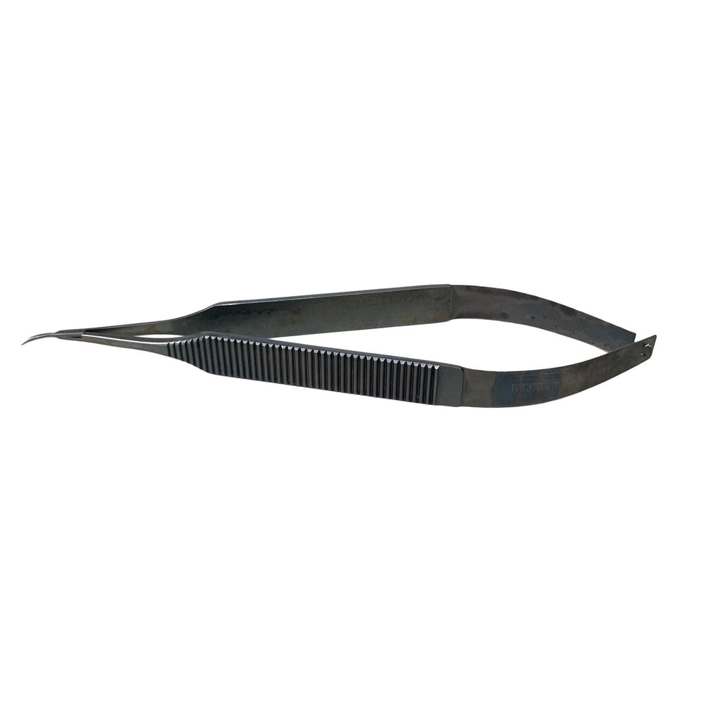 Codman 80-1521 Malis Verity Titanium Microsurgical Scissors 6.75" Curved Fine
