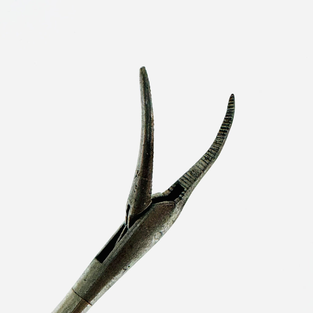 Pilling 506475 Jako-Kleinsasser Micro-Laryngeal Scissors, Curved Left, 22cm