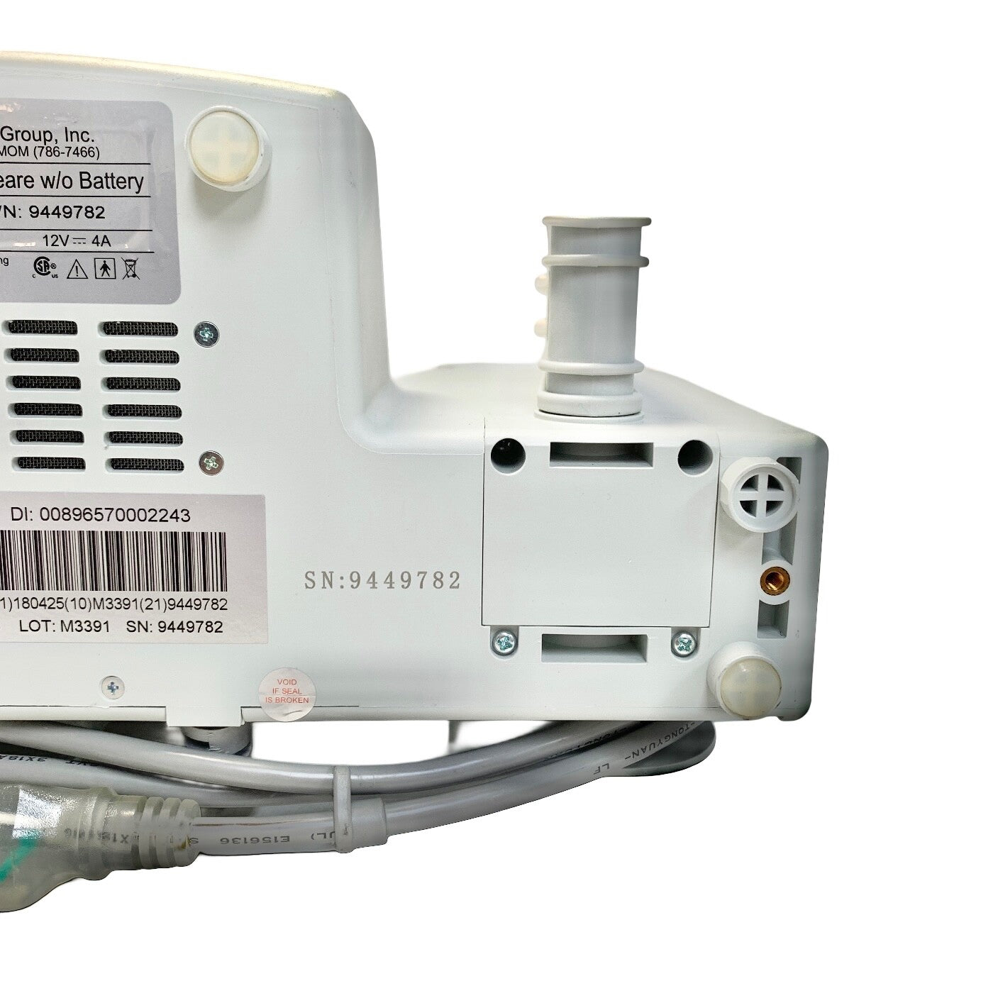 Hygeia Endeare REF 10-0025 Hospital Grade Double Electric Breast Pump Unit