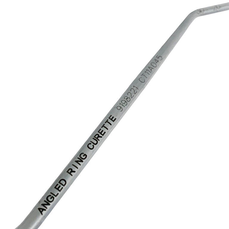 MEDTRONIC REF 9198221, ANGLED RING CURETTE