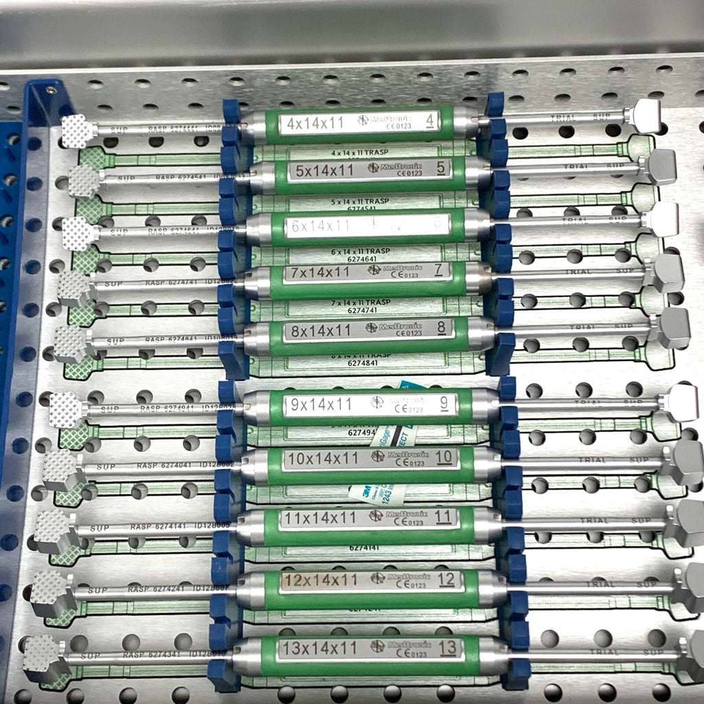 Medtronic REF 185-064, Instrument Case of Rasp and Trial