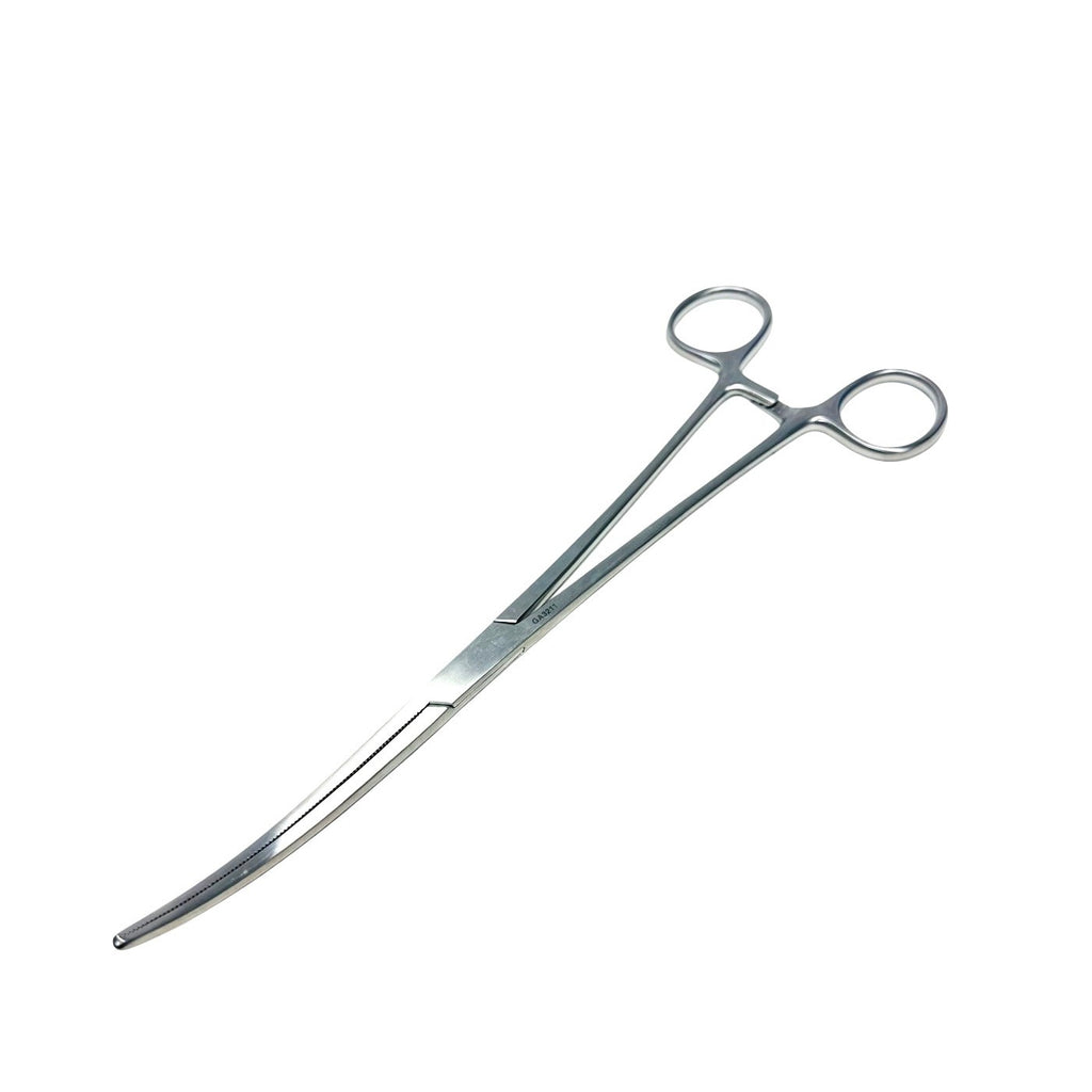 V. Mueller GA3211 Rochester-Pean Hysterectomy Forceps 10″ Curved Serr Instrument