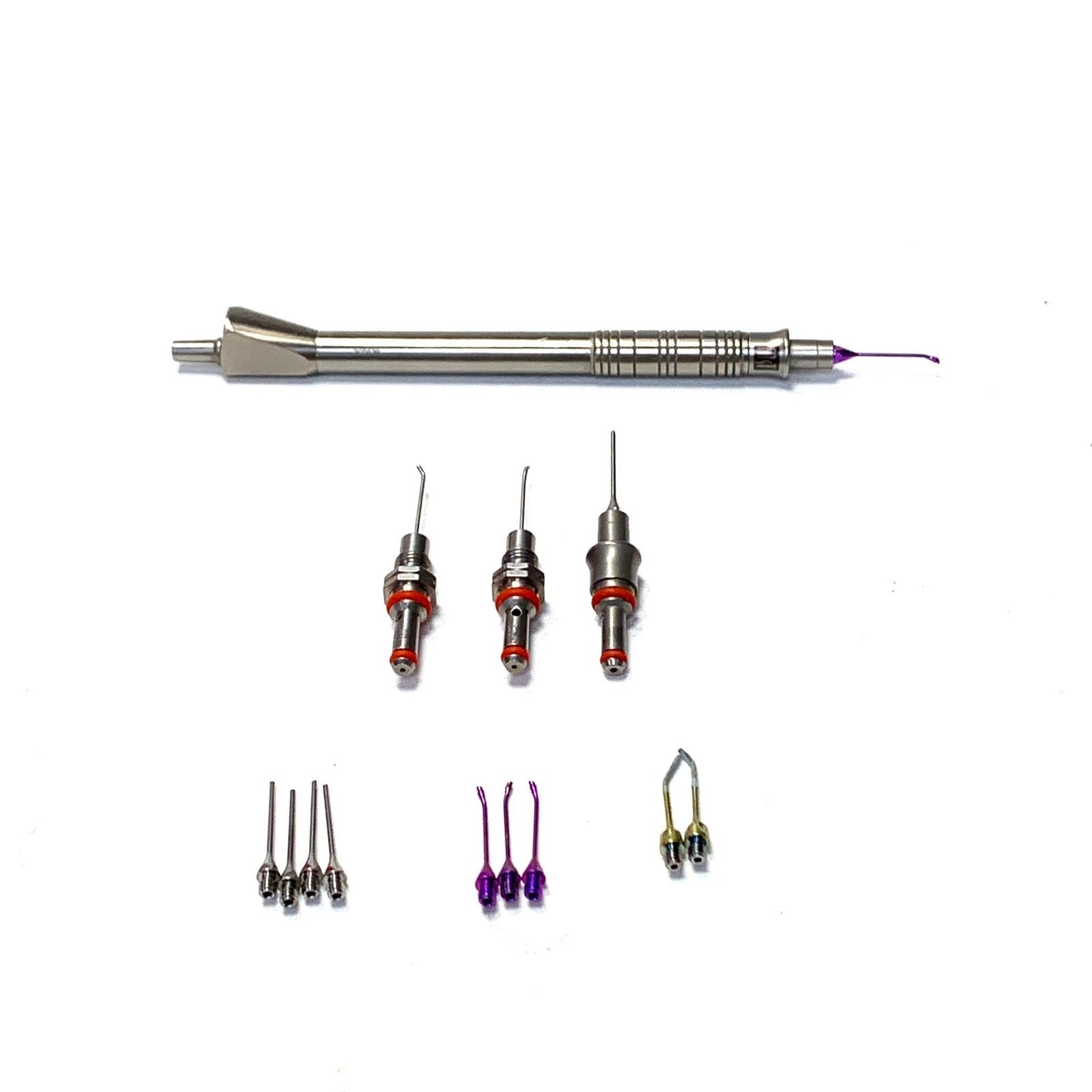 MST Bimanual I/A Handpiece, w/ attachments