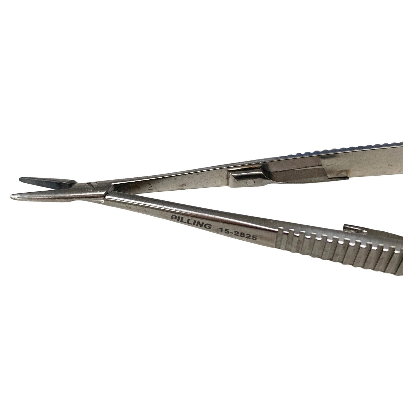 PILLING REF 15-2825, MICRO SURGERY NEEDLE HOLDER, STRAIGHT FLAT HANDLE