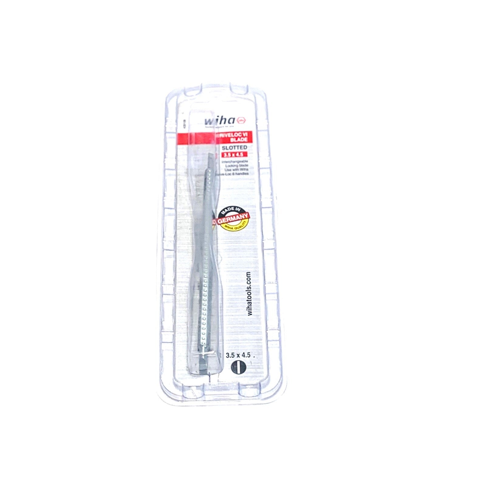 WIHATOOLS REF 28106, Drive-Loc VI Slotted Reversible Blade 3.5mm x 4.5mm