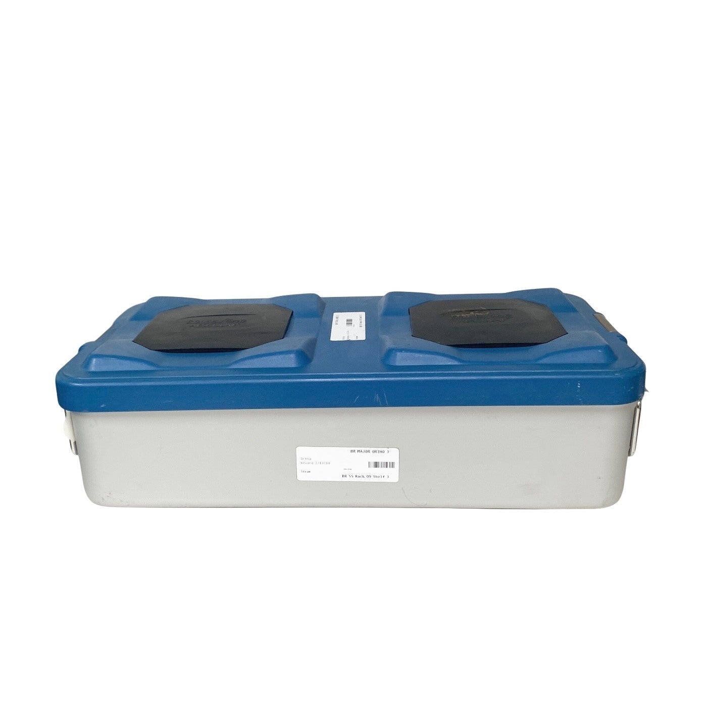 Aesculap REF JK440 STERILIZATION CASE W/JP002 LEAD AMD TRAY WITH PAD