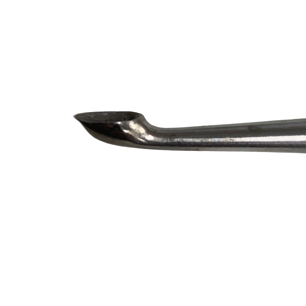 Jarit 240-164 BRUNS Oval Curette, #2 Straight, Solid Hex Handle {1/24}