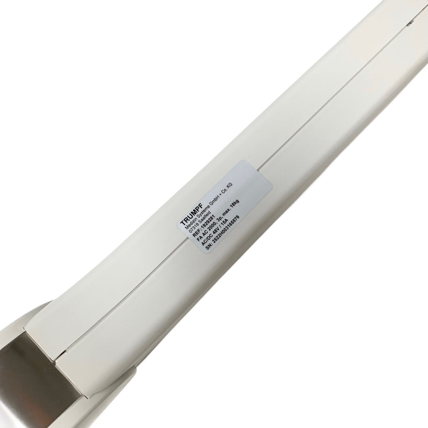 TRUMPF REF 1929281, OR SURGICAL LIGHT SUPPORT ARM