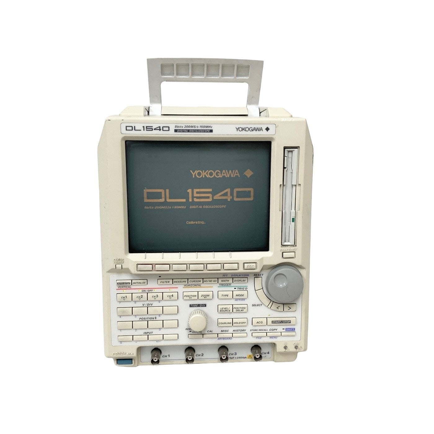 Yokogawa DL1540 Digital Oscilloscope 150MHz 200MS/s 8-bit 4-Channel REF 701510