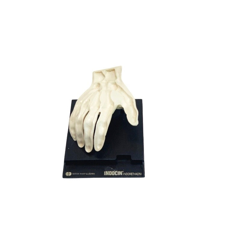 INDOCIN MERCK SHARP & DOHME INDOMETHACIN ANATOMICAL HUMAN HAND