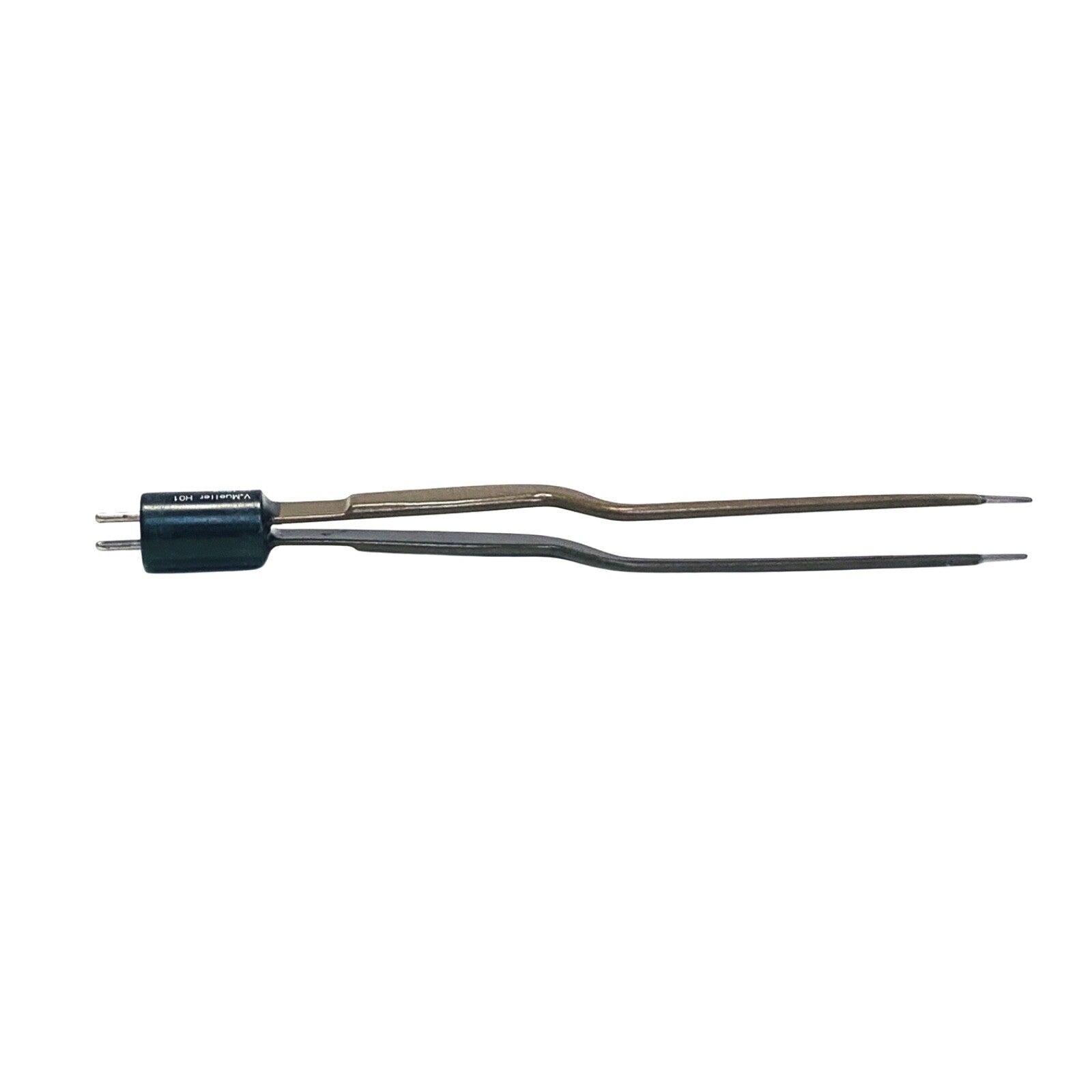V.MUELLER NL1802 GERALD BIPOLAR FORCPS BAYNET SHAPE, INSULATED. LENGTH 14.6 cm
