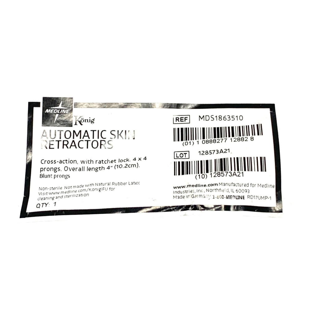 MEDLINE Konig REF MDS1863510, Automatic Skin Retractors