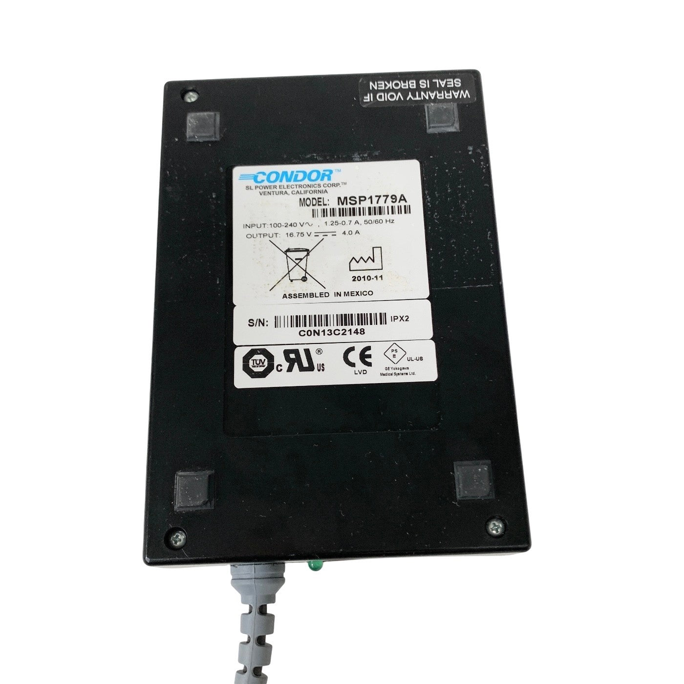 GE REF 2012183-003, Transport Display Power Supply, CONDOR MSP1779A