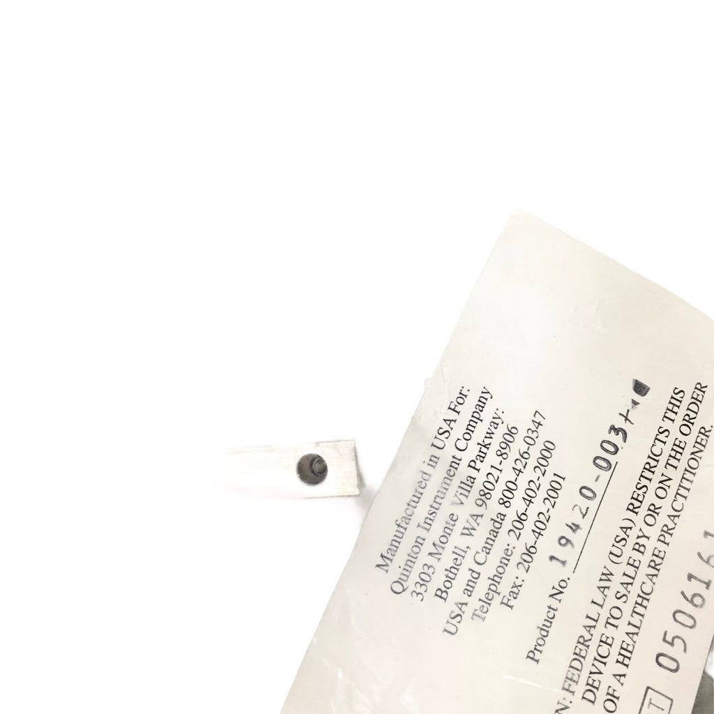 Quinton Ref 11952-011, 10-Lead ECG EKG Leadwire Set w/ Grabber Lead End
