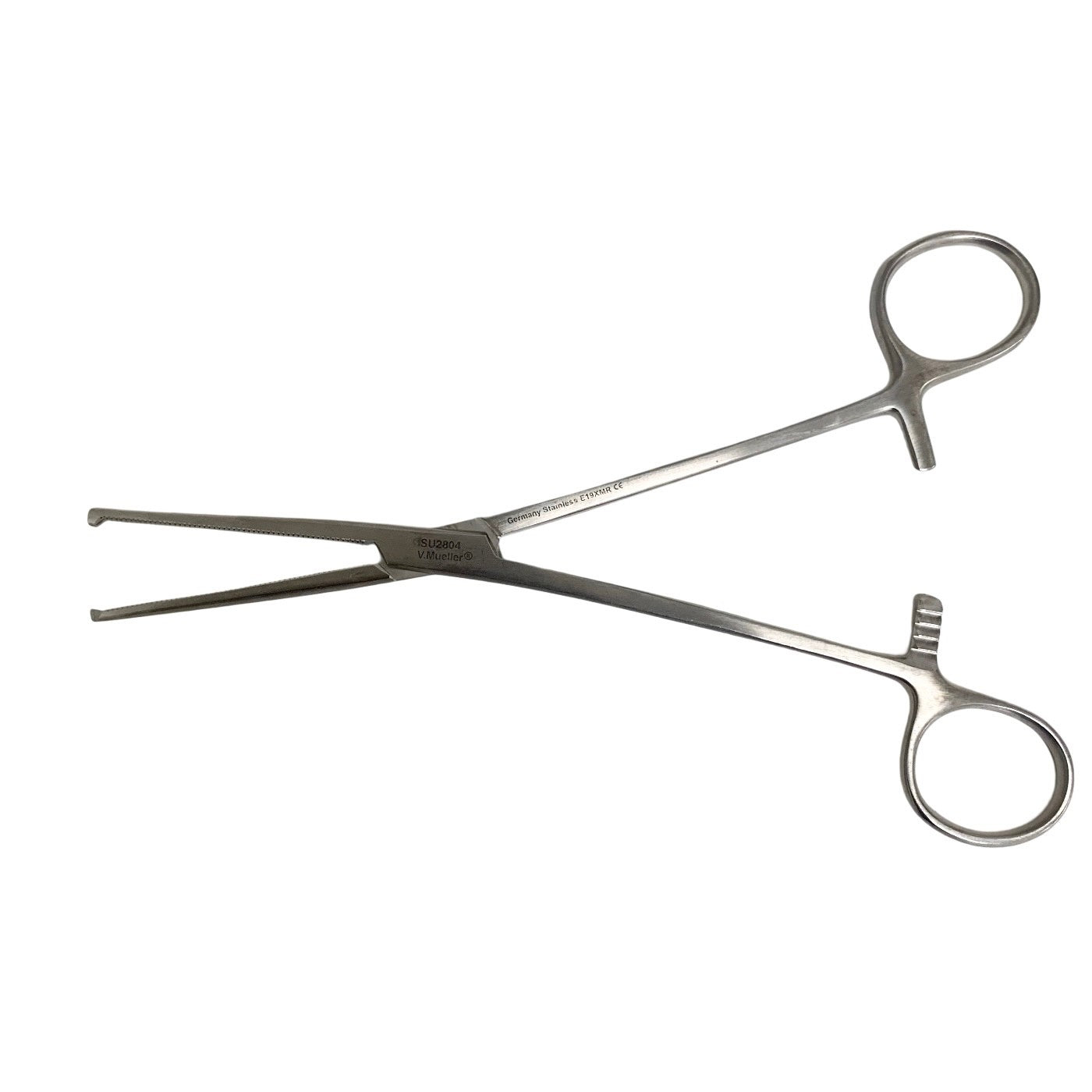 V. Mueller SU2804 Ochsner Artery Forceps, 1x2 Teeth, Straight, 8"