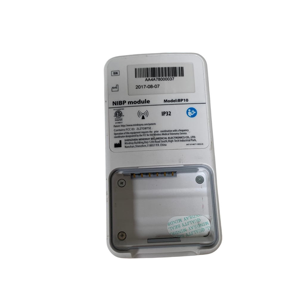 MINDRAY REF BP10, NIBP MODULE, MISSING BATTERY AND COVER