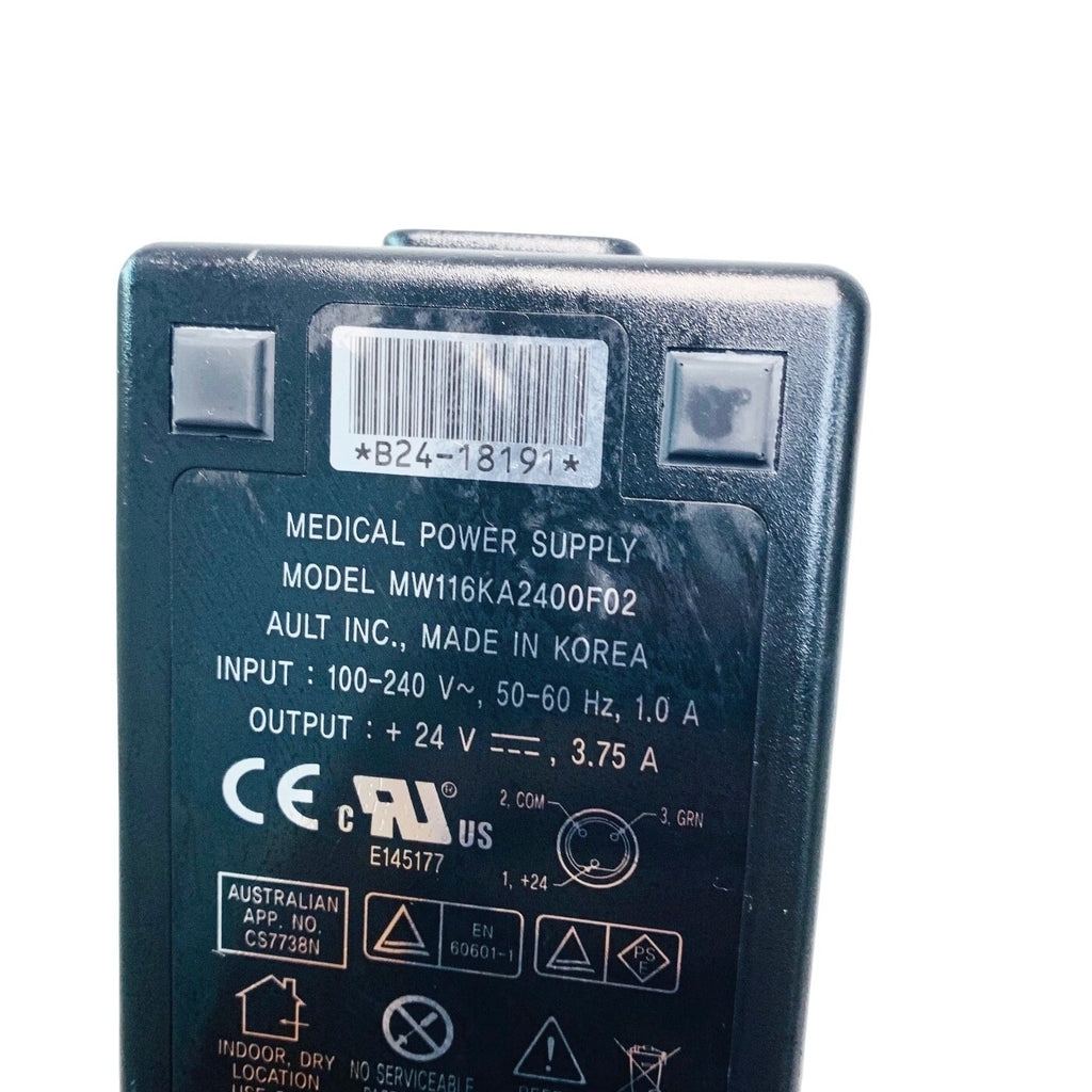 NDS REF 30B0024, MW116KA2400F02 MONITOR POWER SUPPLY 24V 3.75A