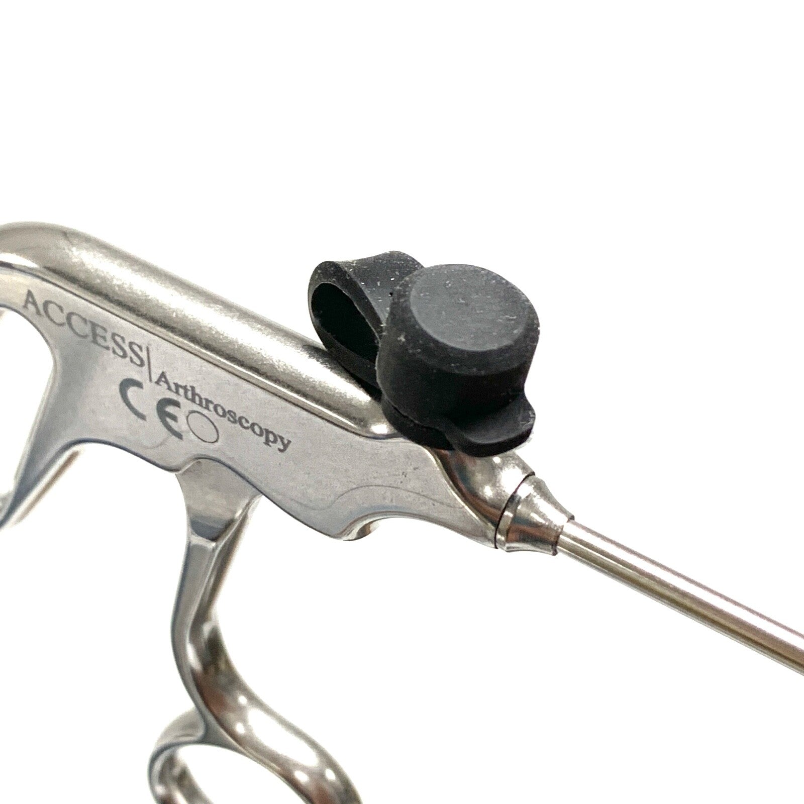 Symmetry Surgical REF 1010209, Access Scissor, 20°, Serrated, Right, Rotary Loop