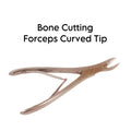Bone Cutting Forceps Curved Tip