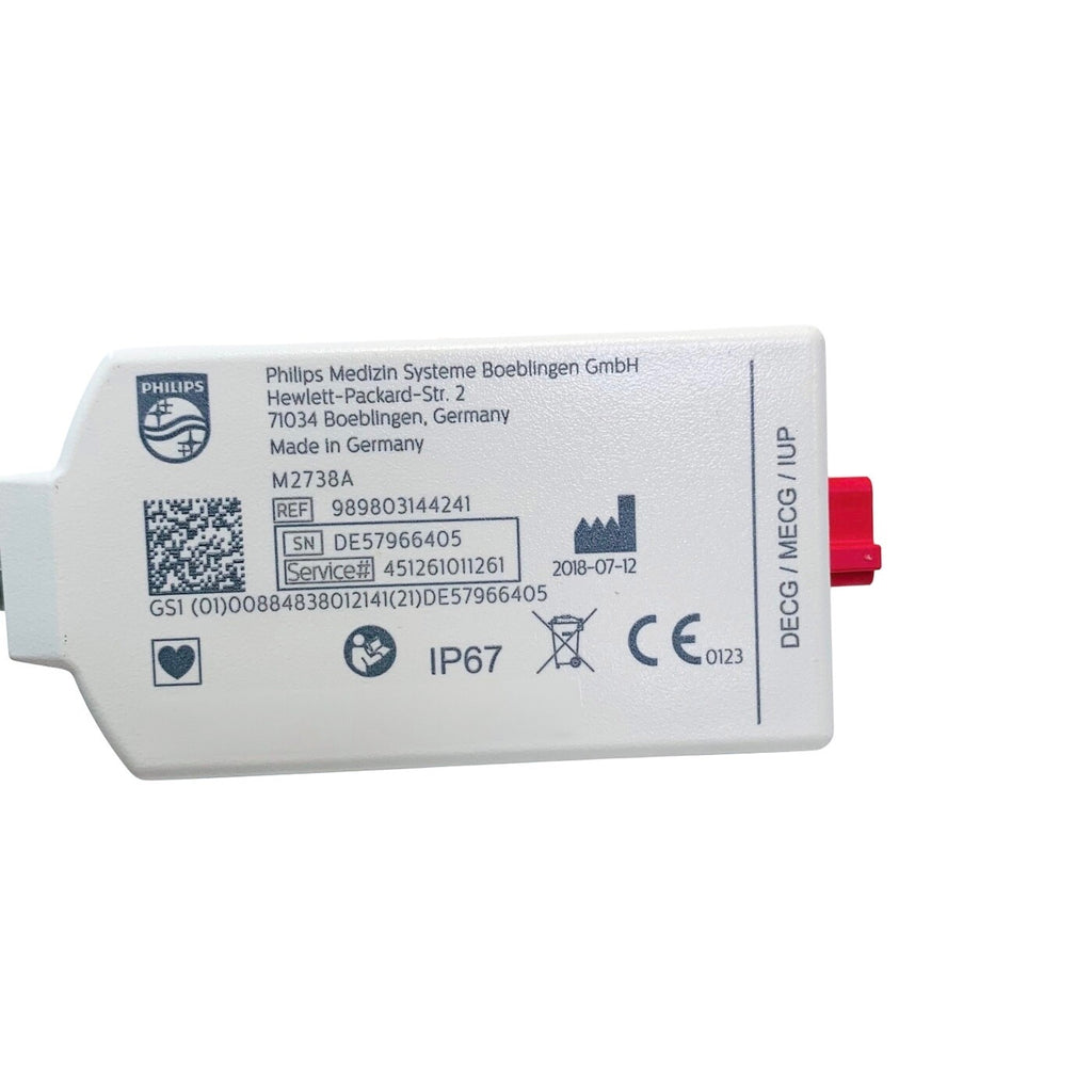 Philips REF M2738A, 989803144241 ECG Patient Module