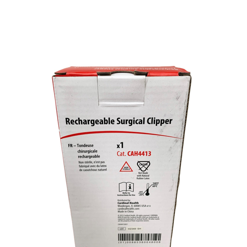 CARDINAL HEALTH REF CAH4413, Rechargeable Surgical Clipper, NEW