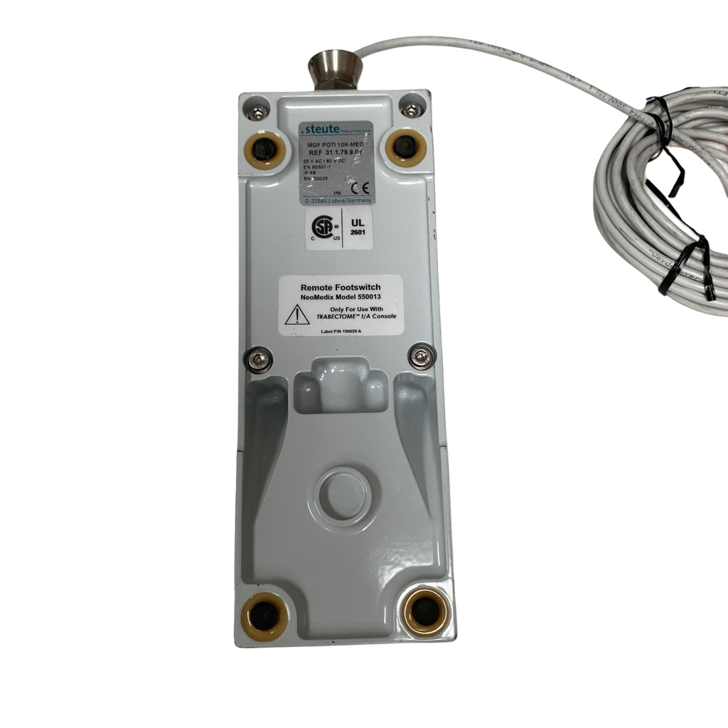 STEUTE REF 31.1.79.9.01, REMOTE FOOT SWITCH