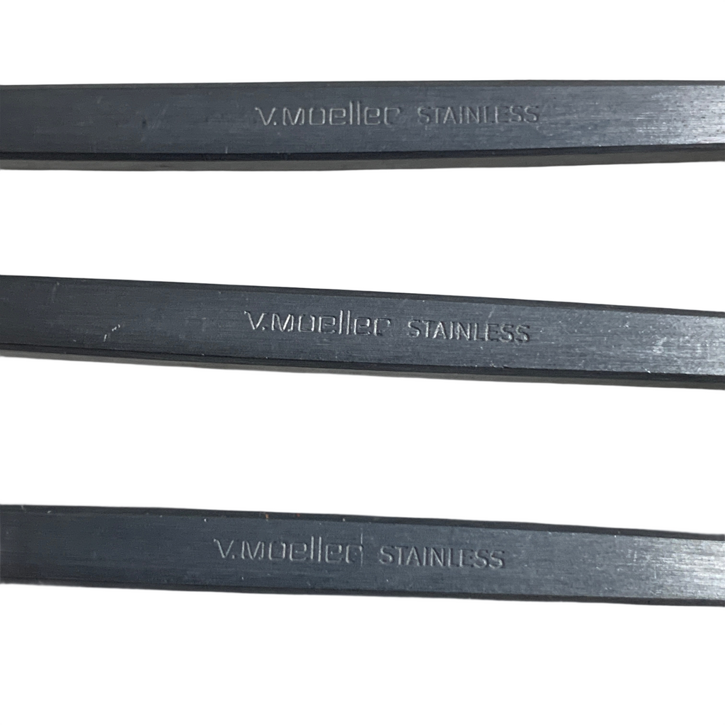 V.Mueller® Lot Of 3 V. Mueller Billeau Loop Curettes Ear Instrument