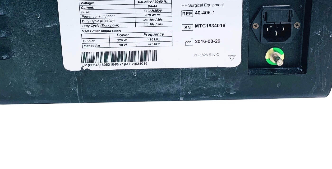 Medtronic REF 40-405-1, AEX PLASMABLADE GENERATOR FOR PARTS