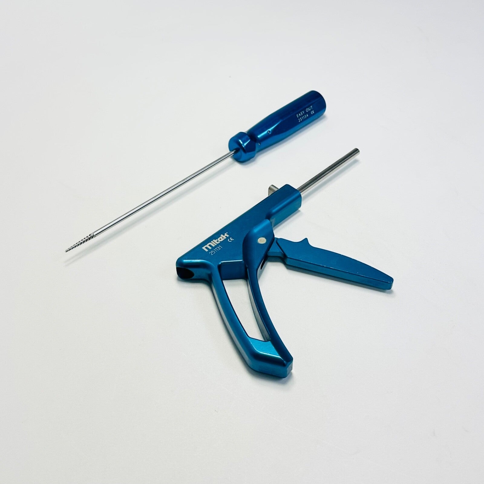 Mitek 251134 Easy Out Driver W/ 251131 Cufftack Handpiece Instrument