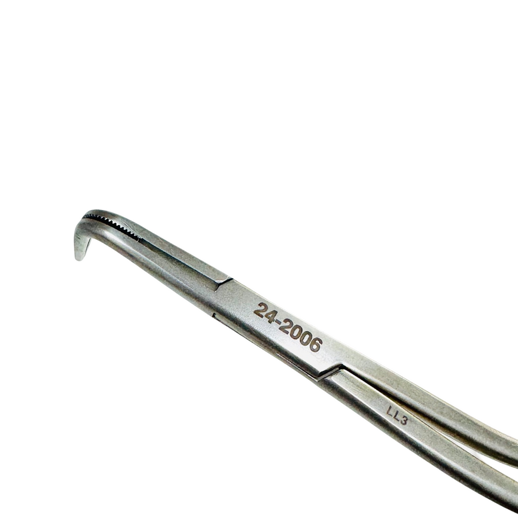 pilling 242006 MCDOUGAL PROSTATECTOMY CLAMP Angled right 9 7/8"