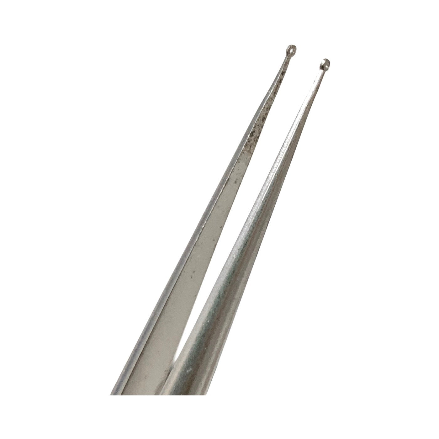 Scanlan Dennis Micro Forceps 1mm Diamond Dust Ring Tip 7.25" 18.5cm 4004-220