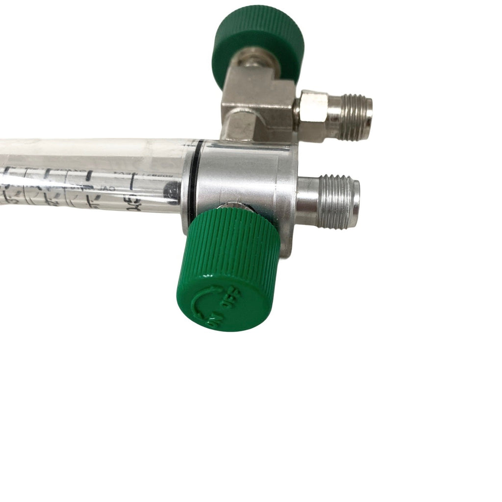 PRECISION MEDICAL 8MFA O2 Flowmeter 44-67 LPM Max Flush W/ Female Connector