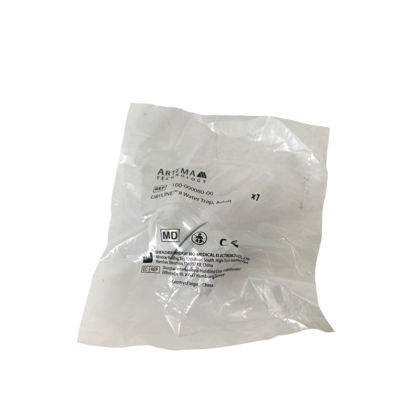 SHENZHEN MINDRAY REF 100-000080-00, DRYLINE Il Water Trap, Adult